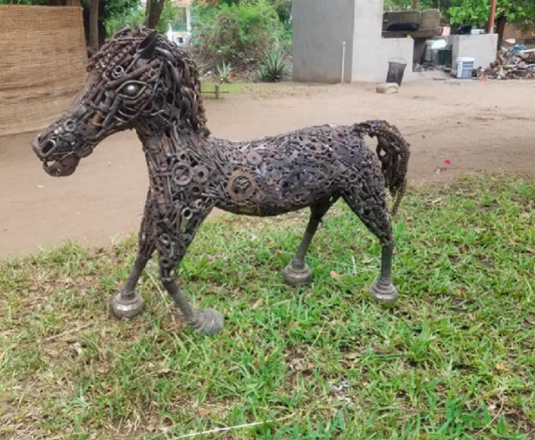 Metal Scrap Art
