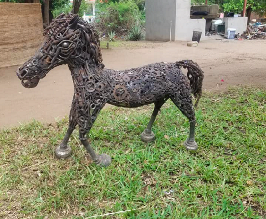 Metal Scrap Art